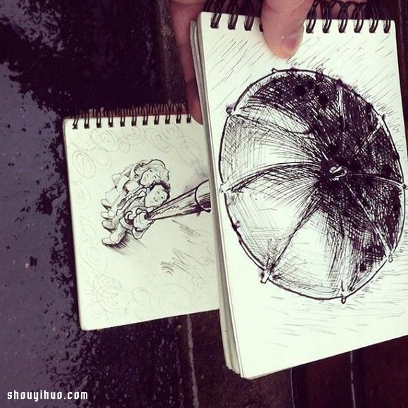 David Troquiers creative sketches that tell stories