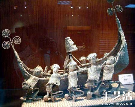 Appreciation of folk straw weaving art works