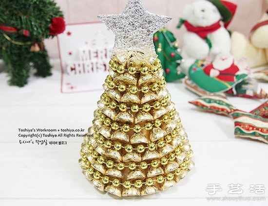 Chocolate DIY super festive Christmas tree