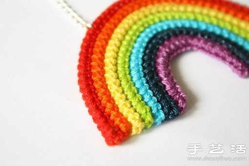 Beautiful rainbow handicrafts