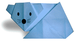 How to Origami a Little Mouse