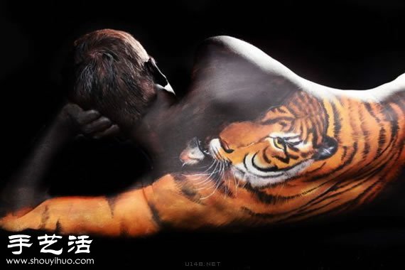 Gesine Marwedel body painting works