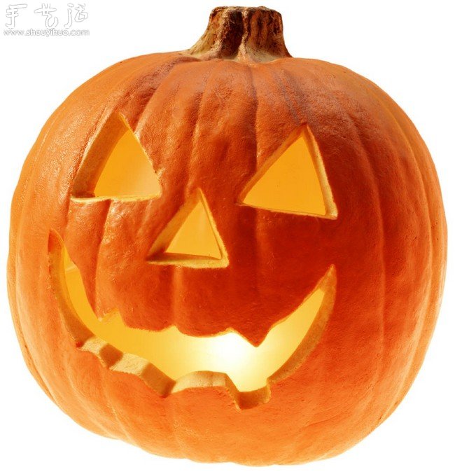 Halloween pumpkin lantern handmade DIY