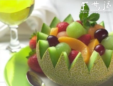 How to make beautiful fruit salad