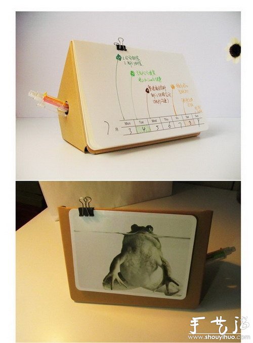 DIY Paper Desktop Stationery