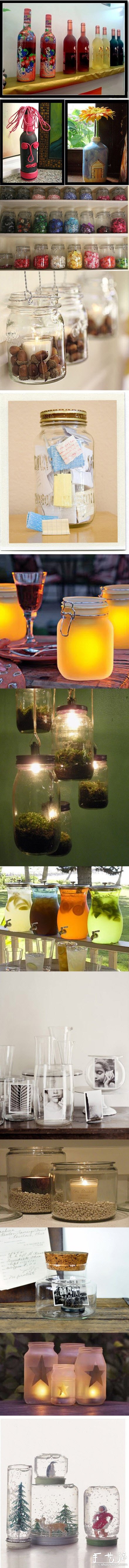 Creative DIY bottle waste utilization