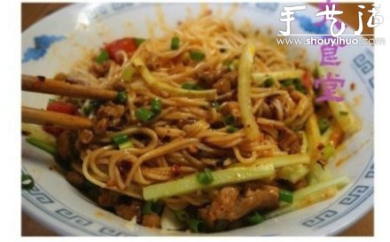 Ancestors recipe for half-and-half noodles