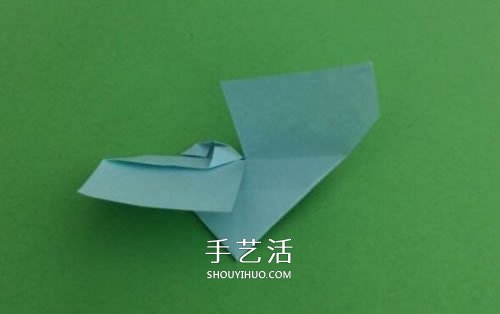 How to fold a simple triangular paper box Origami paper box with love lock