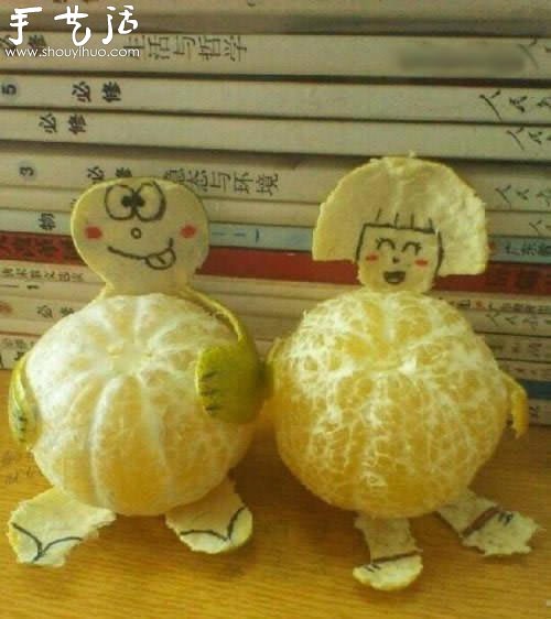 Orange DIY interesting dolls