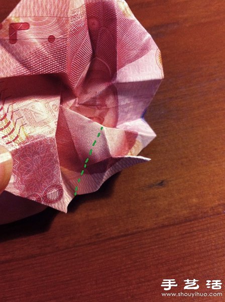 Fukuyama Rose Folding Illustration