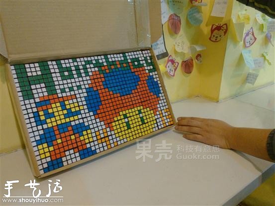 Handmade DIY Tutorial for Rubiks Cube Puzzle