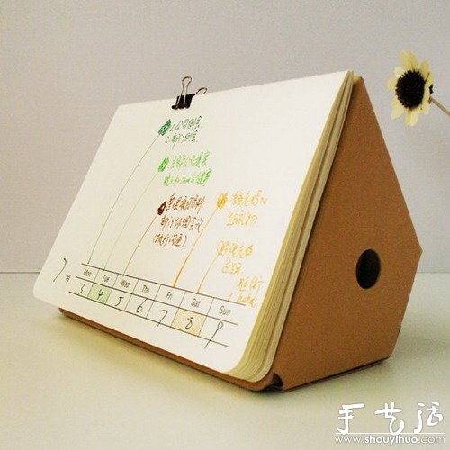 DIY Paper Desktop Stationery