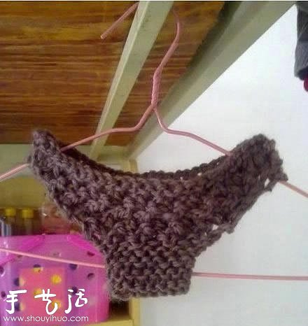 Sexy knitted wool panties