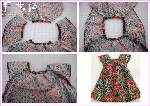 Handmade childrens nightgown