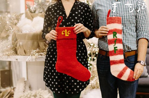 How to make Christmas stockings by hand