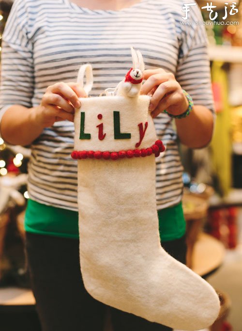 How to make Christmas stockings by hand