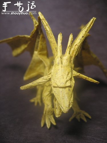 Appreciation of Western Flying Dragon Origami Works