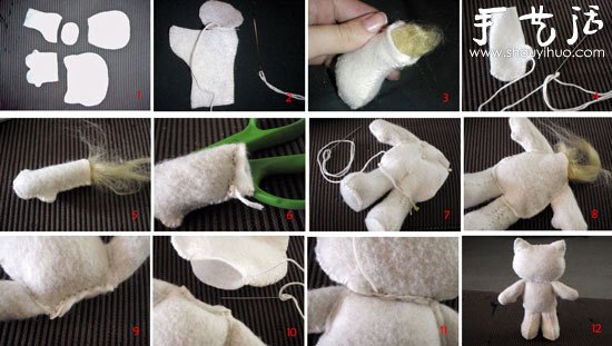 Handmade Hello Kitty dolls