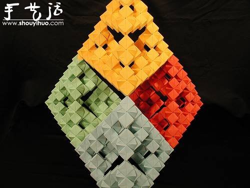 3D Geometric Model Origami Works