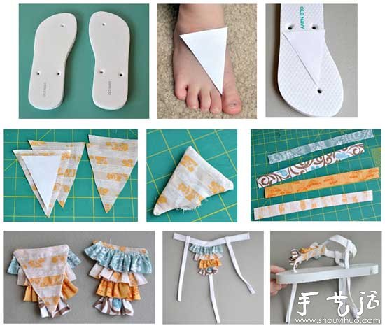 Cute Sandals Handmade Tutorial