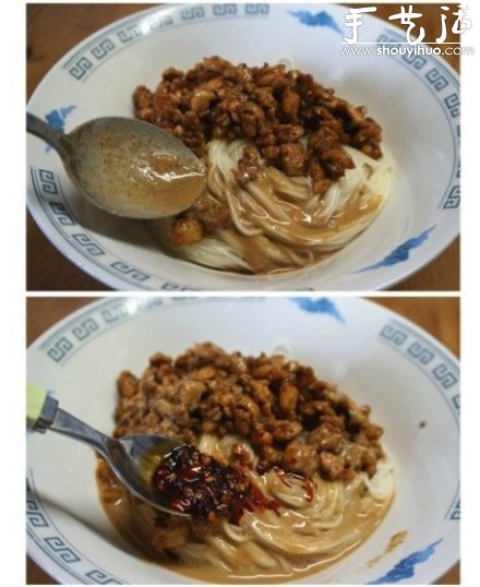 Ancestors recipe for half-and-half noodles