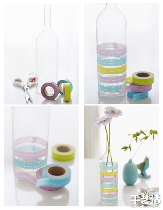 Handmade beautiful environmentally friendly vases