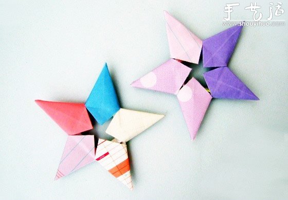 Pentagram origami tutorial