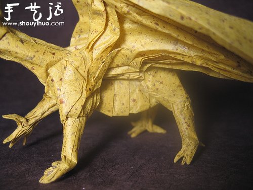 Appreciation of Western Flying Dragon Origami Works