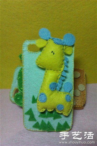 Handmade fabric mobile phone case