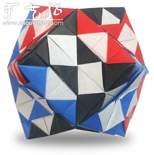 Basic tutorial on origami 24-hedron