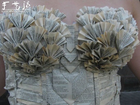 DIY dress with books