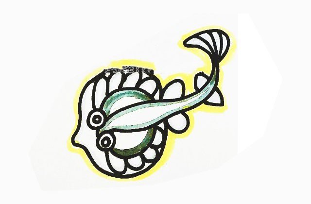 11 simple drawing pictures of ocean fish