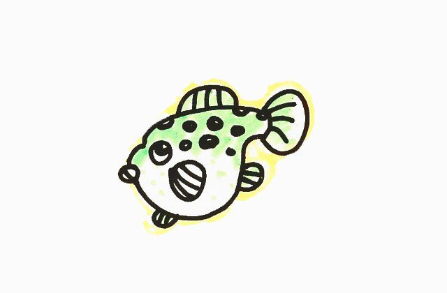 11 simple drawing pictures of ocean fish