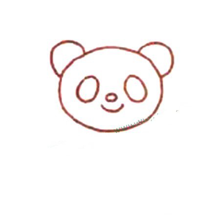 Q cute giant panda simple drawing tutorial