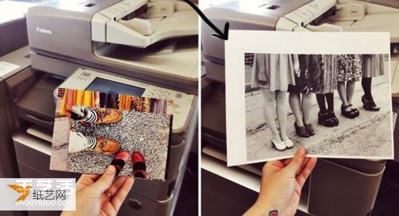 Tutorial on how to make a personalized creative nostalgic photo greeting card that looks very intimate