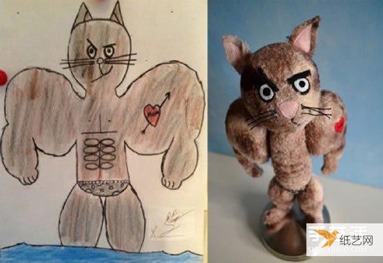 Turn your 4-year-old son’s graffiti into a loving plush toy