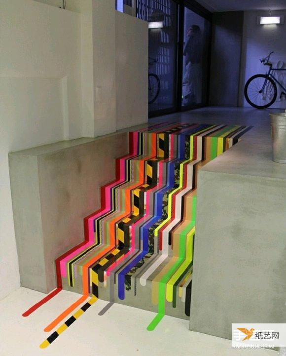 Personalized and creative colorful tape paper decorations make your home warm and energetic