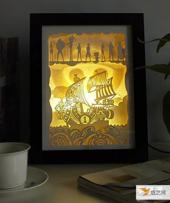 Particularly exquisite pictures of paper-carved night lights seem to hide a magical fairy tale kingdom