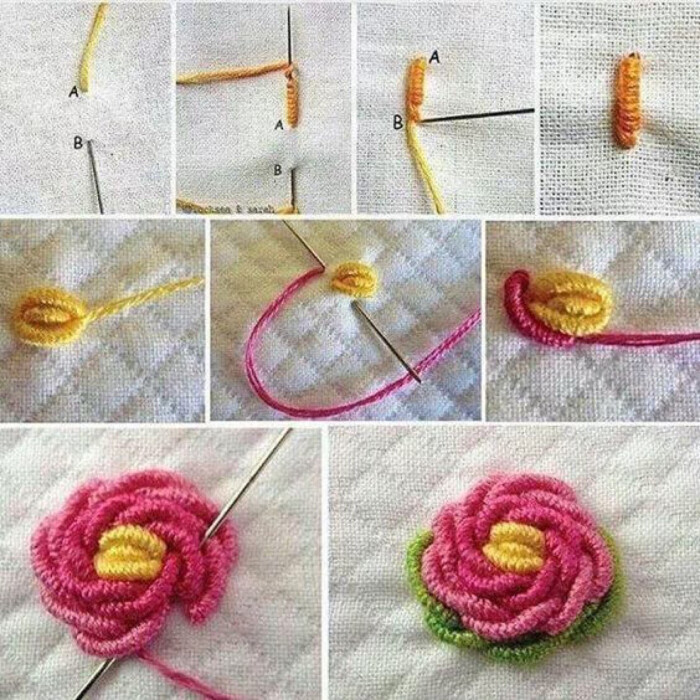 Novices who like embroidery, gather together! Beginners stitch tutorial for small embroidery!