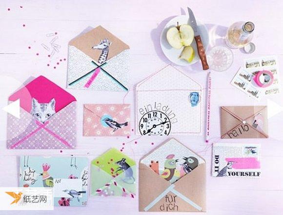 Send a surprise for your best friend - make cute animal envelopes