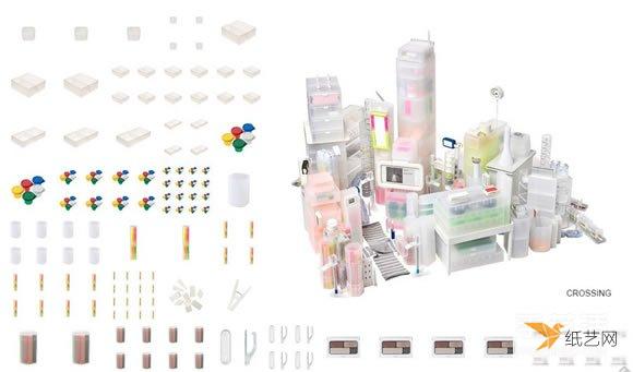 Create a personalized Tokyo city model using 10,000 MUJI products