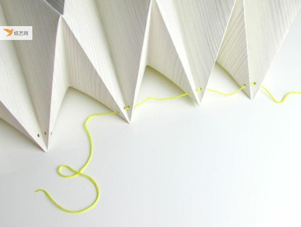 Here are some simple drawings of origami lampshades! Attached are template drawings