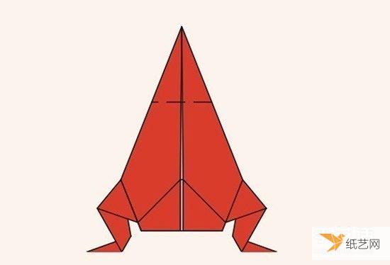 Origami Santa Claus step by step tutorial