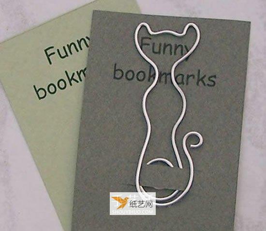 Handmade bookmarks using wire