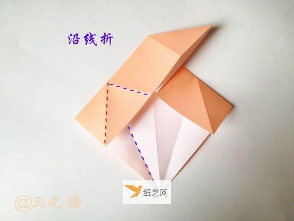 Very realistic three-dimensional paper mouse making illustrated tutorial