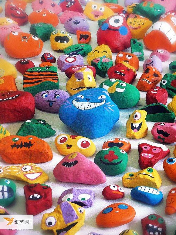 Paint 1,000 stones a year. Cute stone paintings that people will want to collect immediately.