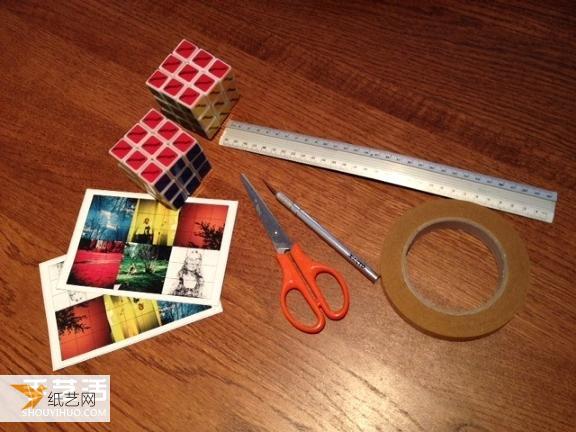 Use Lomo-style Rubiks Cube transformation to make a small production and turn it into an awesome jewelry gift