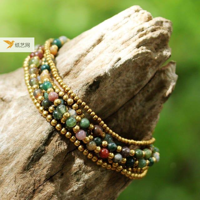 Simple and easy-to-match beaded bracelet tutorial is here