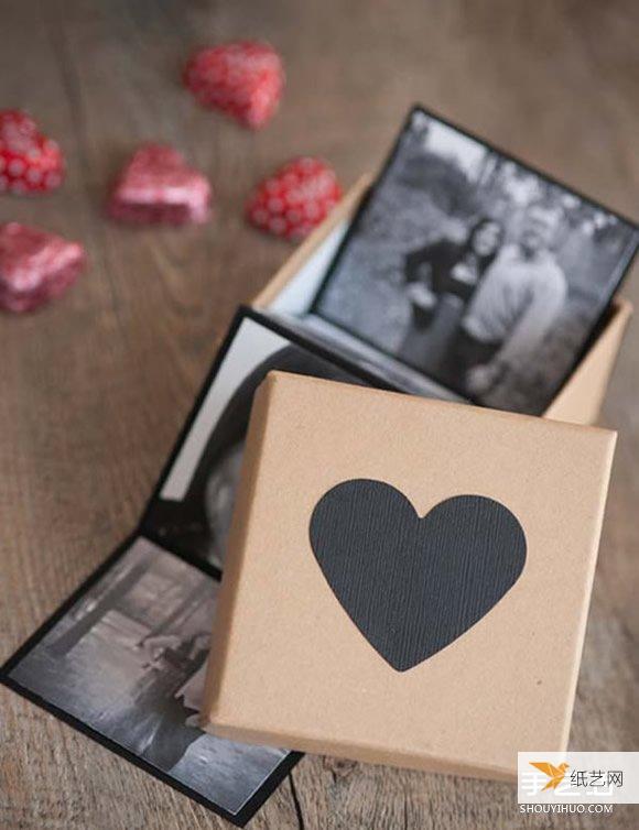 Use retro photo albums to relive the good old days. A personalized and creative Valentine’s Day gift