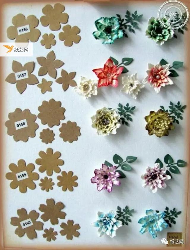 26 large paper flower tutorial templates are here!